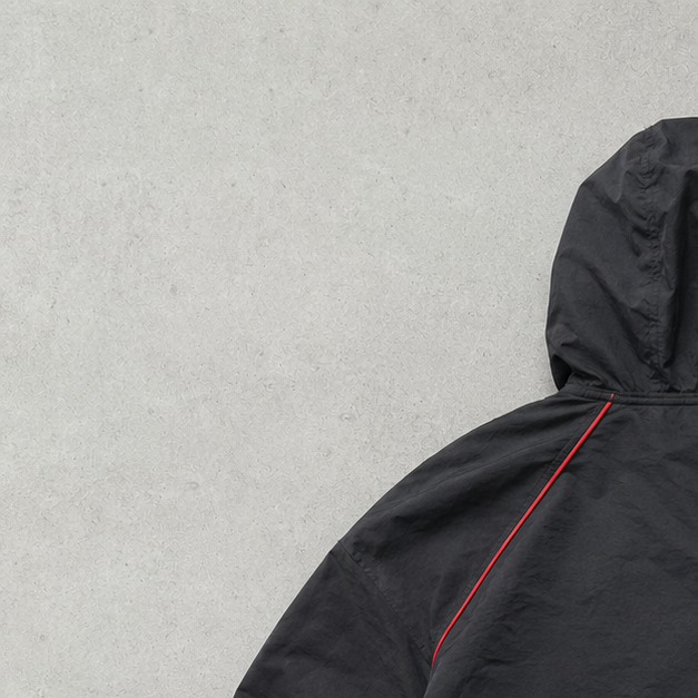 Champion Jacket Grey / Black Rare (M)