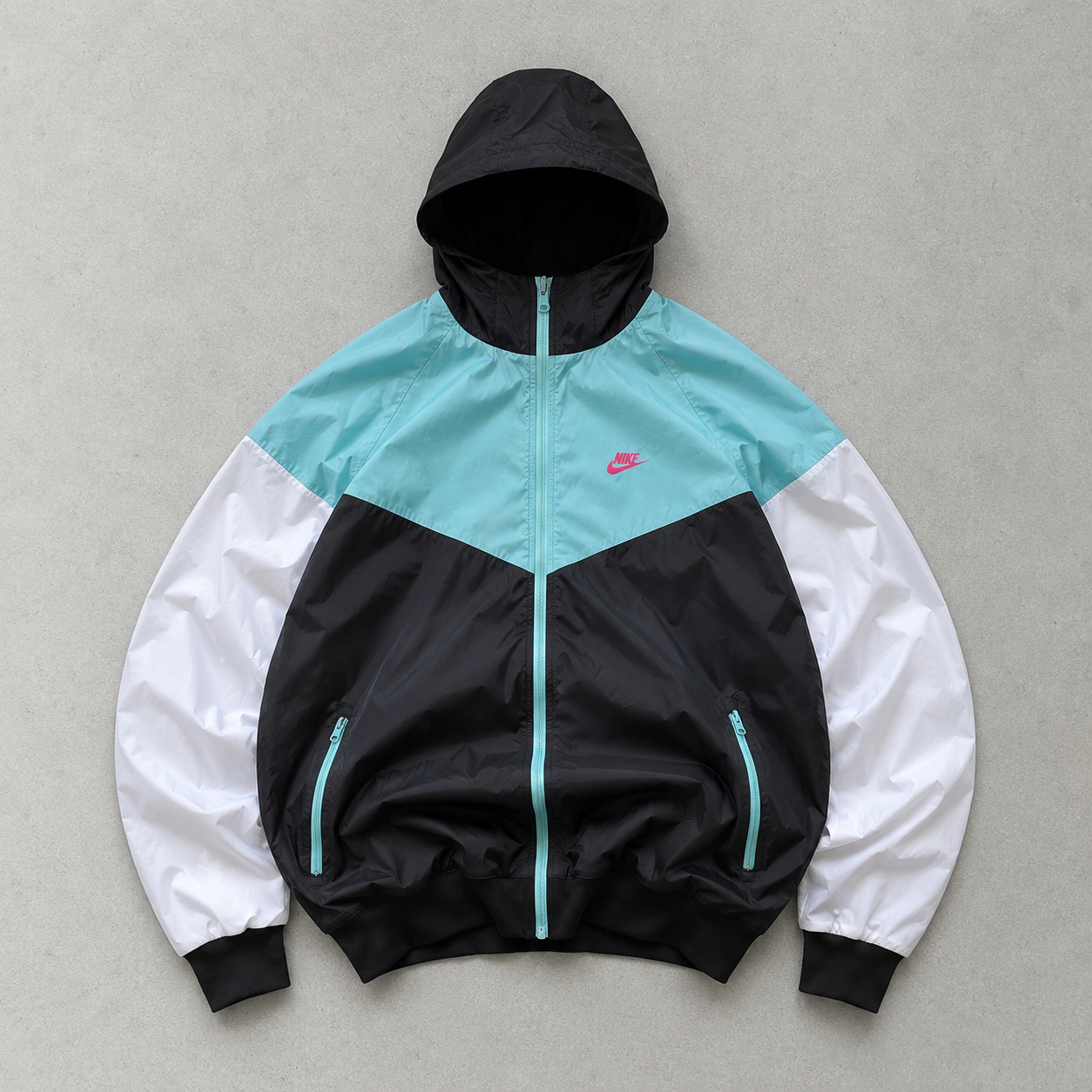 Nike Jacket Black Turquoise Limited (XXL)
