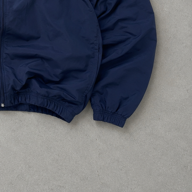 90s 00s Nike Windbreaker Marineblau, White Rare (Size L)