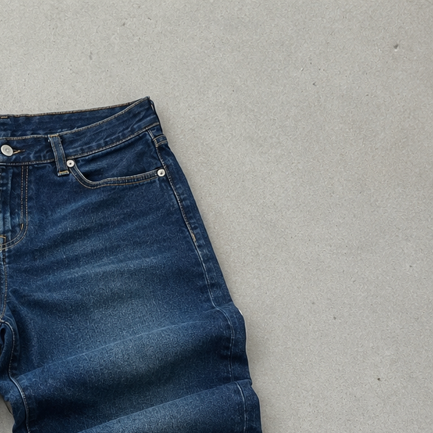 Y2K True Religion Jeans Marineblau, Blau Limited (L)