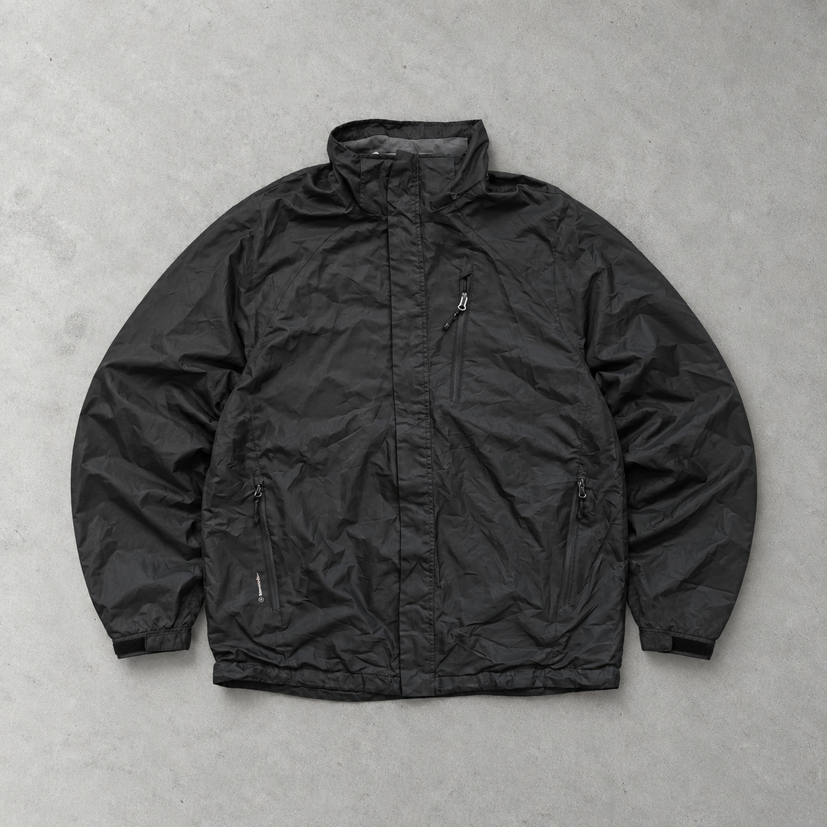 Y2K Champion Windbreaker Schwarz Limited (L)