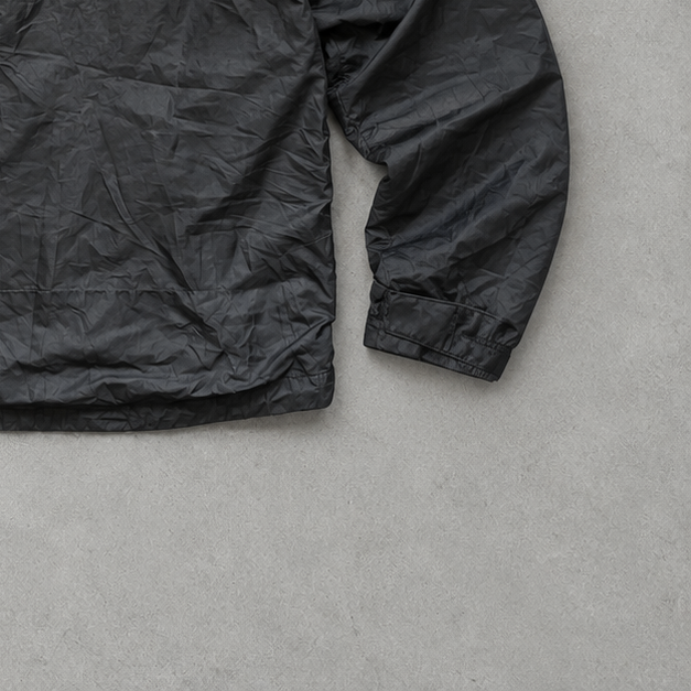Y2K Champion Windbreaker Schwarz Limited (L)