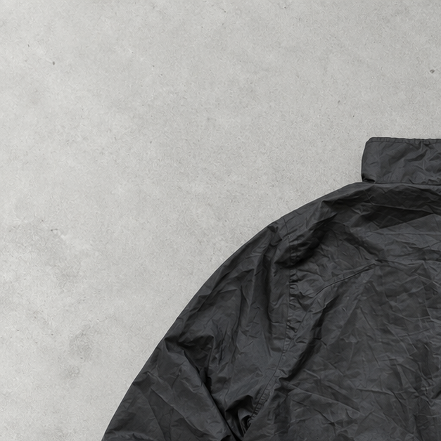 Y2K Champion Windbreaker Schwarz Limited (L)