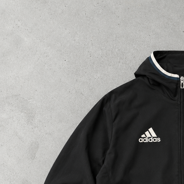 Manchester United Adidas Windbreaker Black Limited (S)