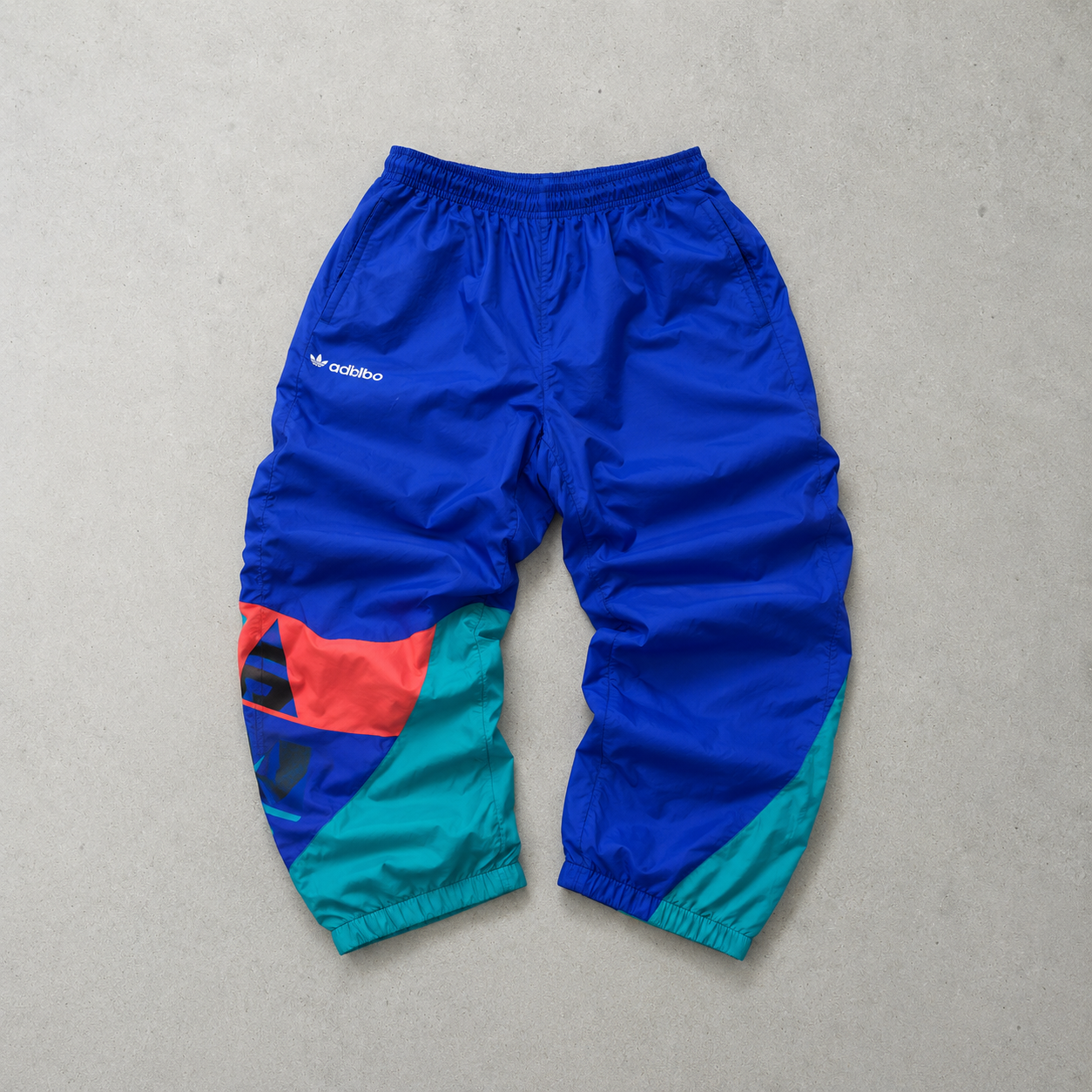 90s Y2K ADIDAS Rain Pants Purple / Pink Limited (L)