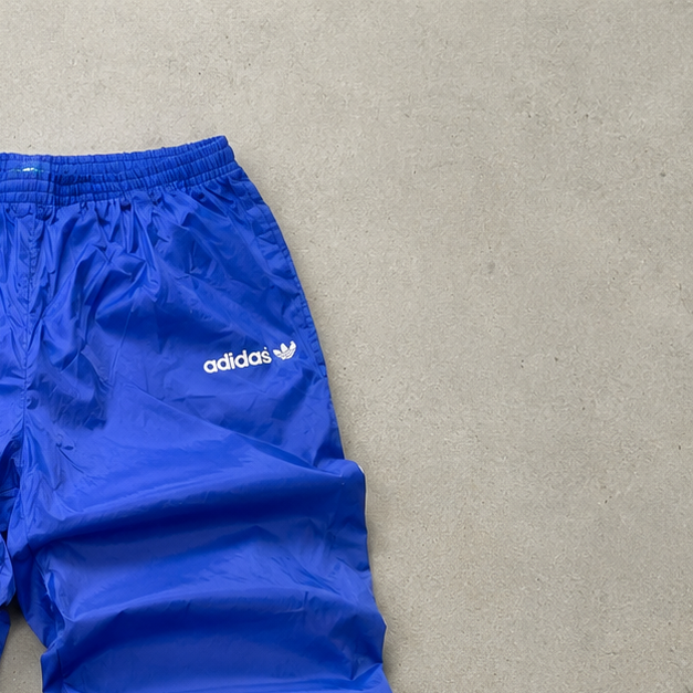 90s Y2K ADIDAS Rain Pants Purple / Pink Limited (L)