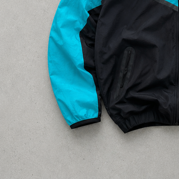 Nike Windbreaker Turquoise Black Rare (L)