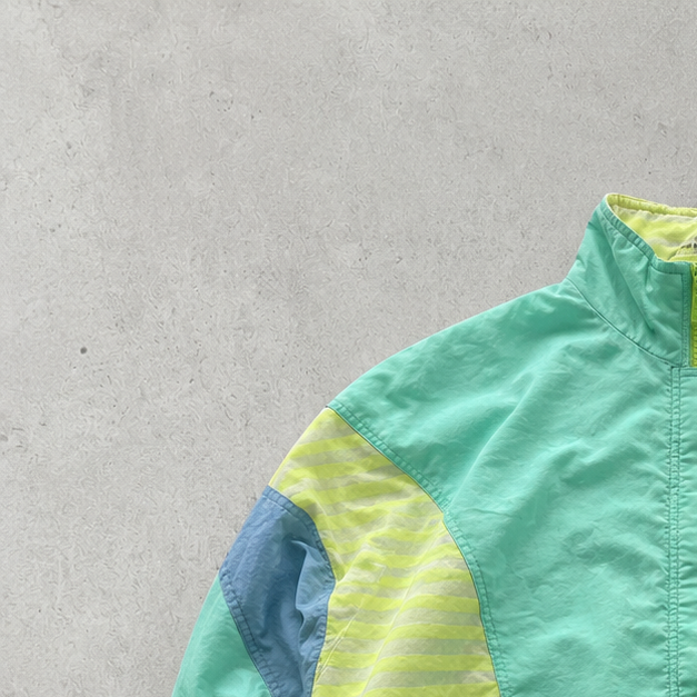 90s Y2K Reebok Jacket Green / Mintgrün Rare (L)