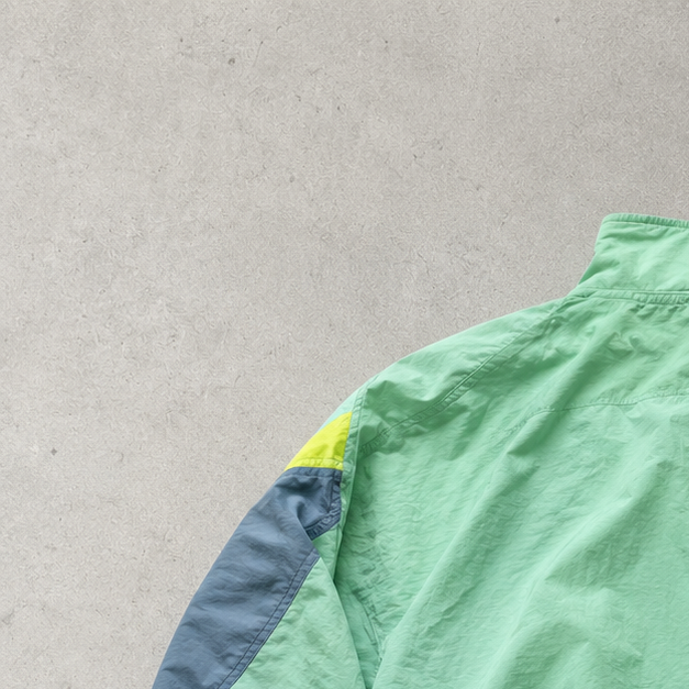 90s Y2K Reebok Jacket Green / Mintgrün Rare (L)
