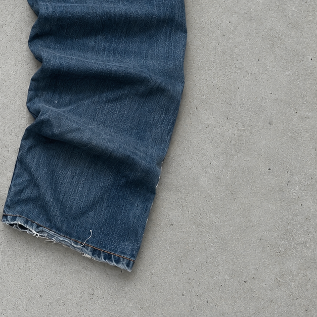 2000er True Religion Straight Fit Jeans Blue Rare (M)