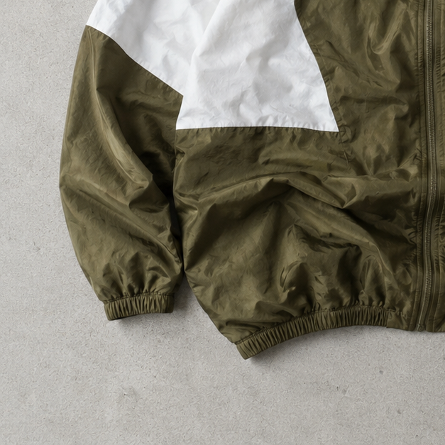 Nike Jacket Khaki, Orange Limited (Size XL)