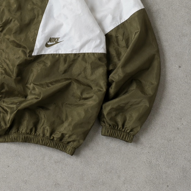 Nike Jacket Khaki, Orange Limited (Size XL)