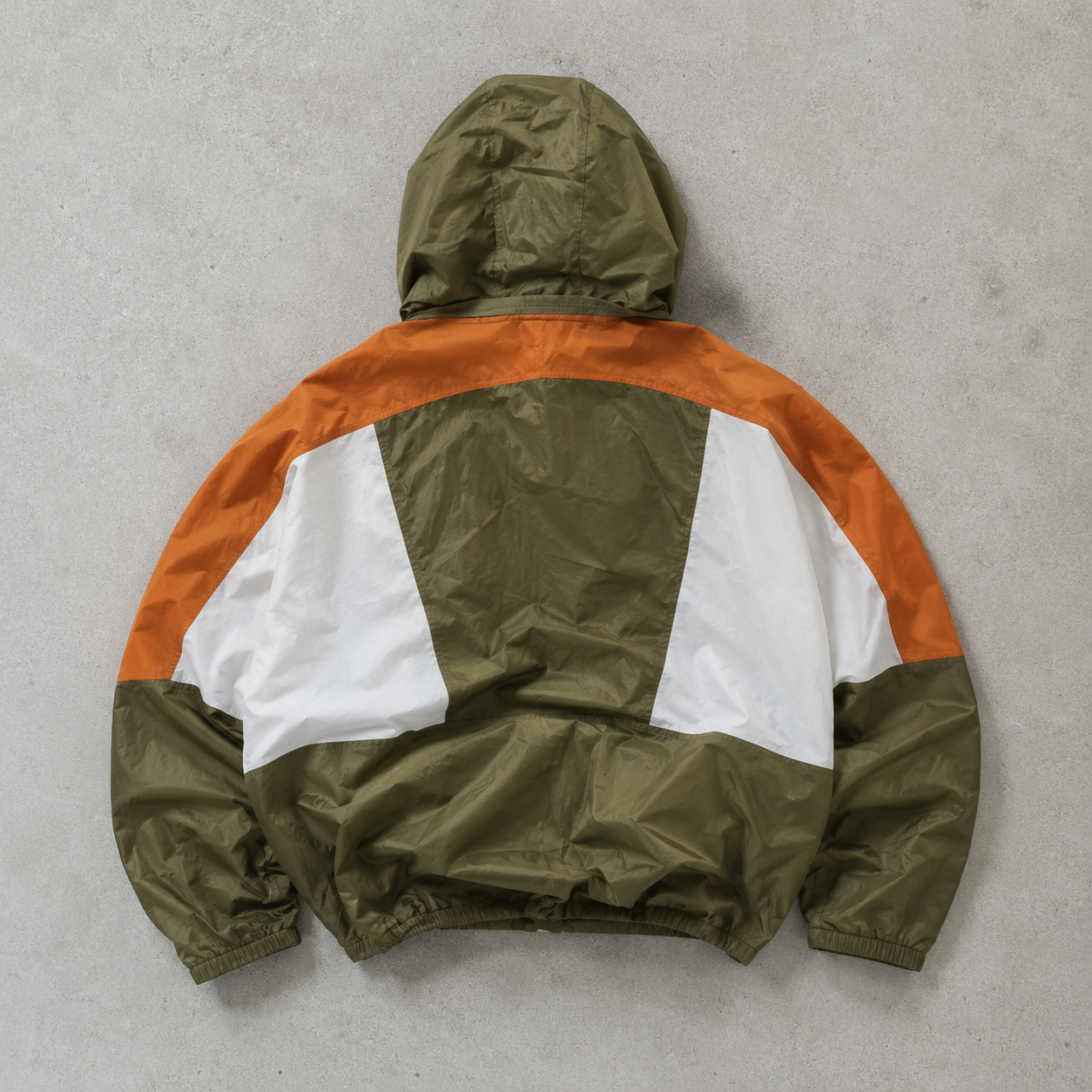 Nike Jacket Khaki, Orange Limited (Size XL)
