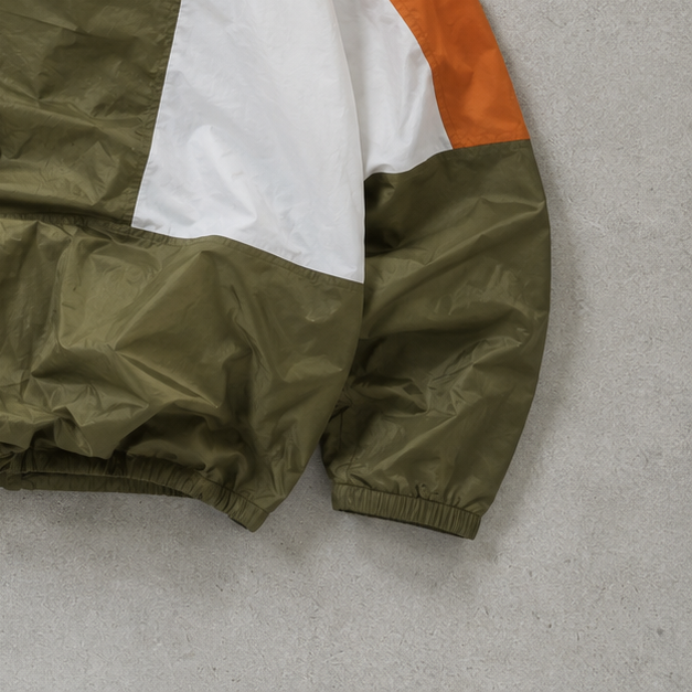 Nike Jacket Khaki, Orange Limited (Size XL)