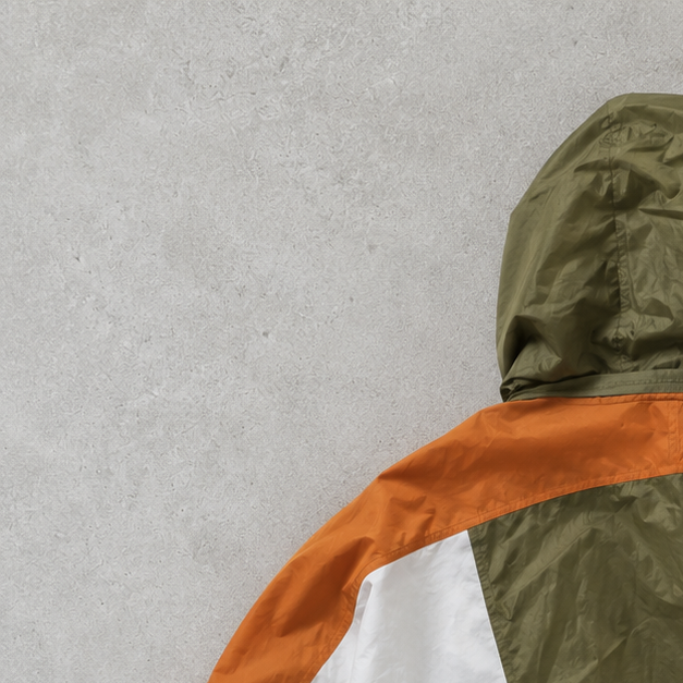 Nike Jacket Khaki, Orange Limited (Size XL)