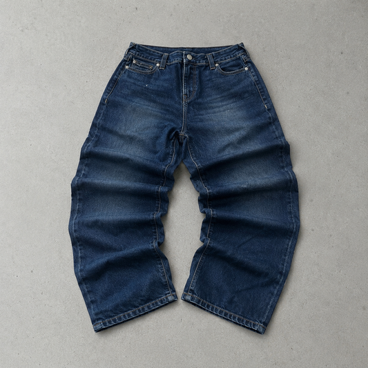 Y2K True Religion Jeans Marineblau, Blau Rare (L)