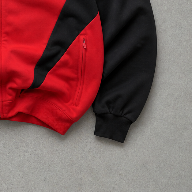 Adidas Vest Rot, Schwarz Limited (L) Stitched Logo