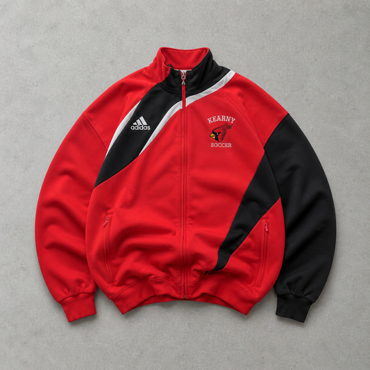 Adidas Vest Rot, Schwarz Limited (L) Stitched Logo