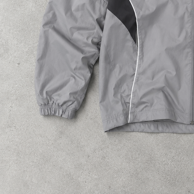 Veste de pluie Adidas grise rare (S)