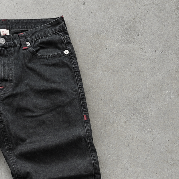 Y2K True Religion Jeans Black Limited (L)