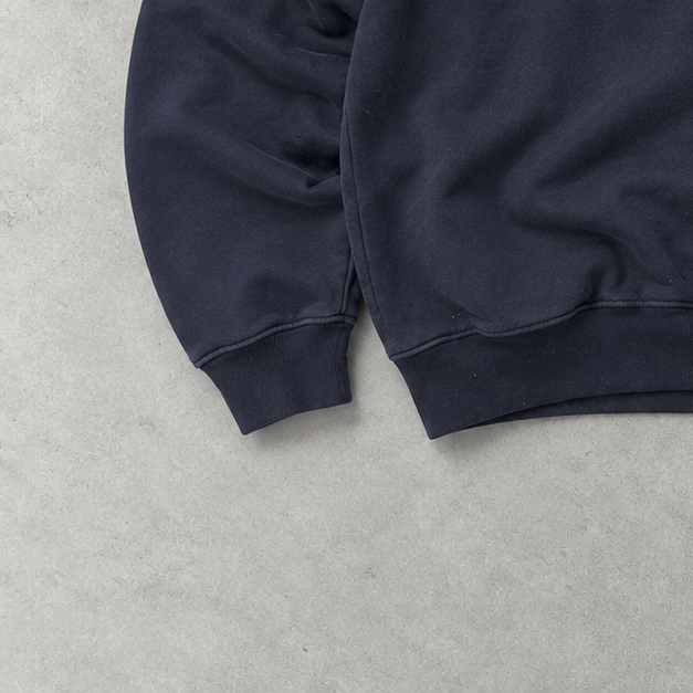 Ralph Lauren Half-Zip Sweater Marineblau Rare (L)