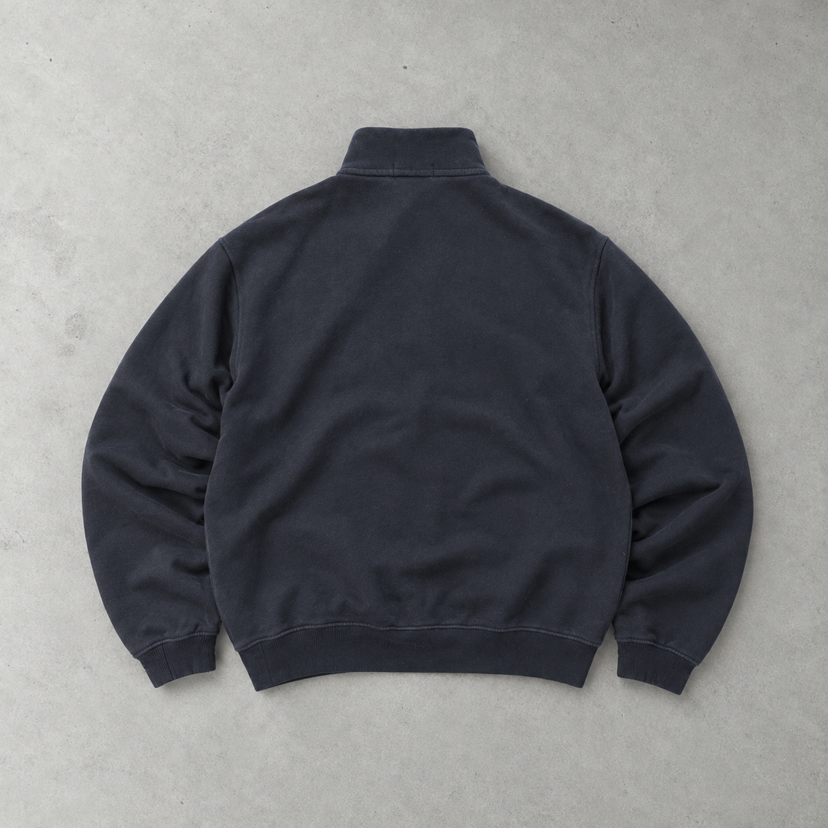 Ralph Lauren Half-Zip Sweater Marineblau Rare (L)
