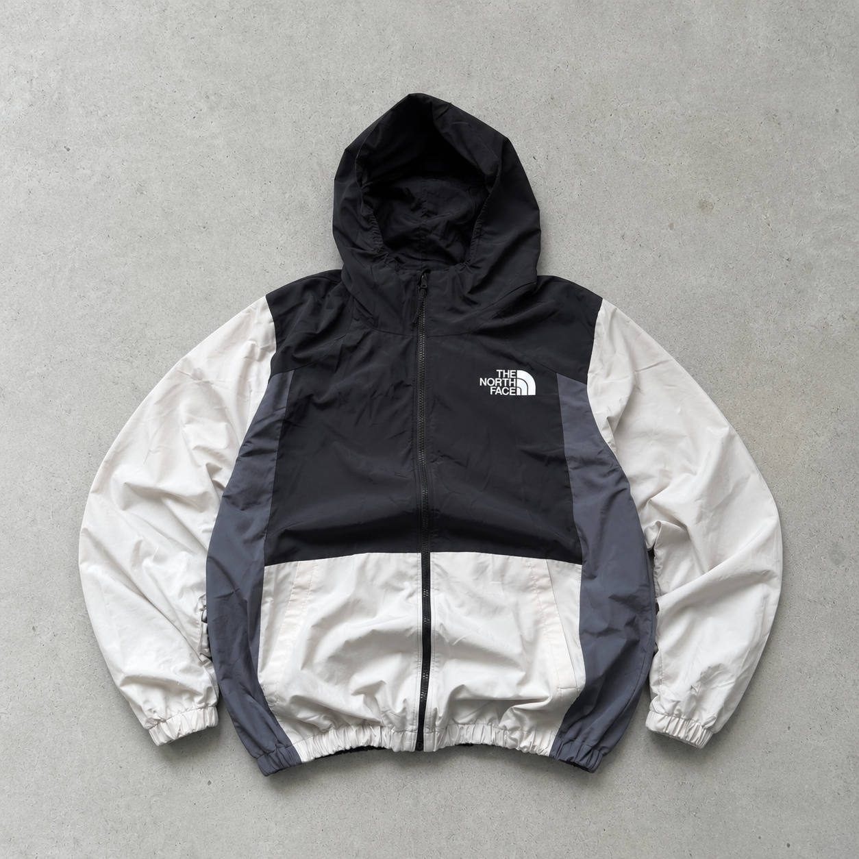 The North Face Jacket Black, Cream Rare (M)