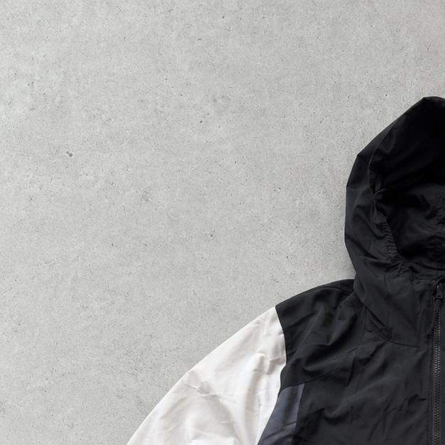 The North Face Jacket Black, Cream Rare (M)