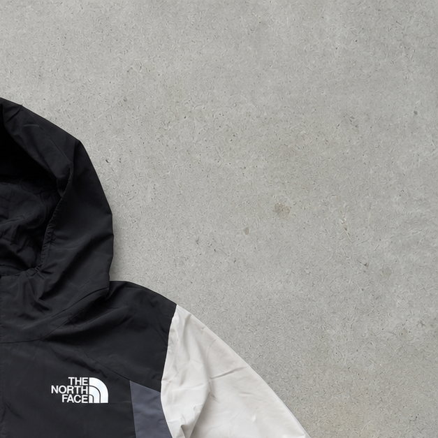 The North Face Jacket Black, Cream Rare (M)