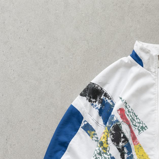 90s Reebok Jacket White Limited (XL)