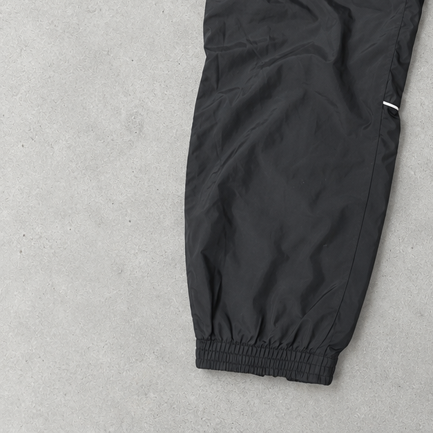 Y2K Adidas Jacket Black Limited Stitched Logo (L)