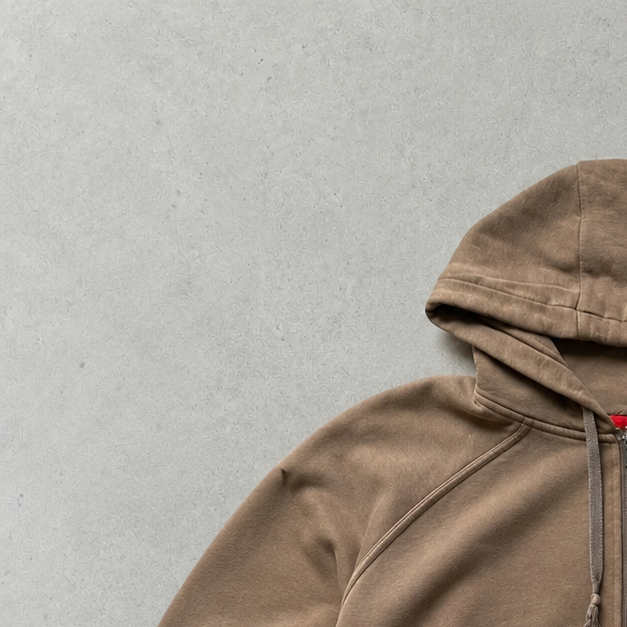 Y2K Nike Hoodie Beige, Brown Limited (S)