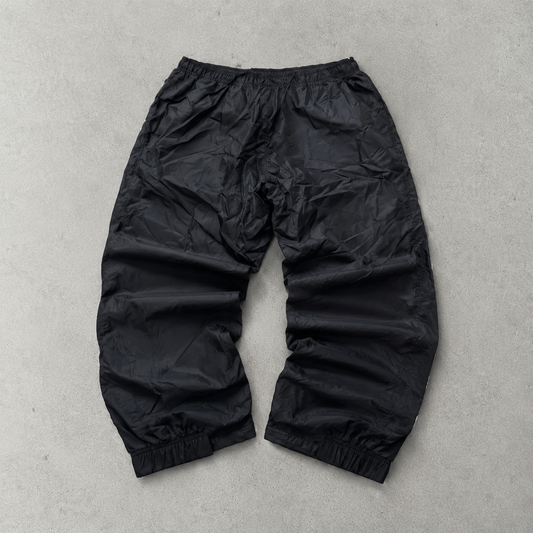 Y2K Nike Joggers Schwarz Rare Stitched Logo (XL)