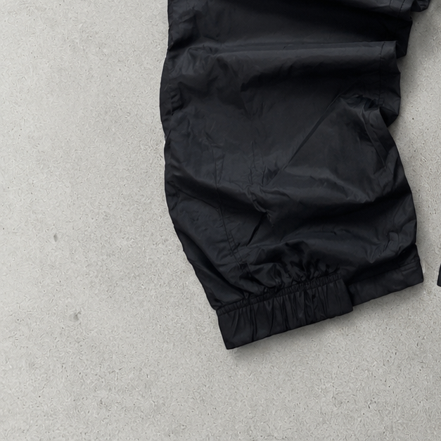 Y2K Nike Joggers Schwarz Rare Stitched Logo (XL)