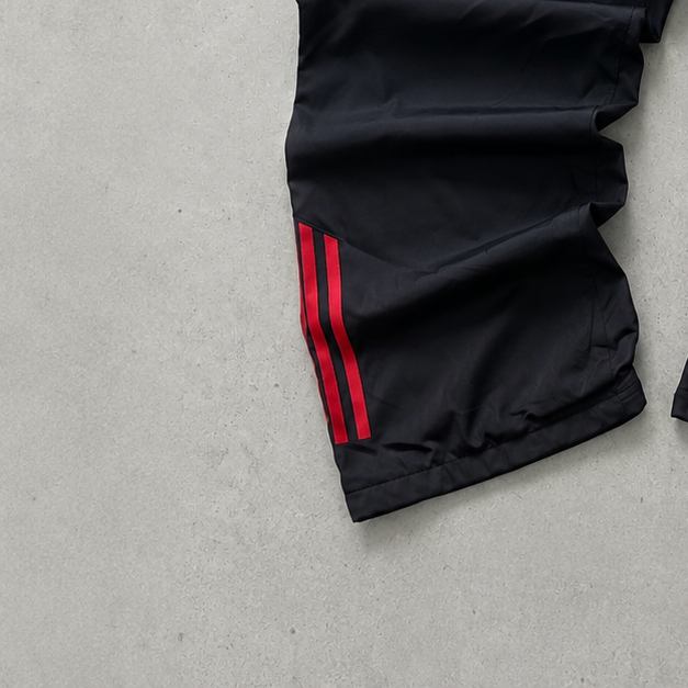 Adidas Jacket Rot, Schwarz Rare (L)