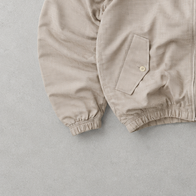 90s Ralph Lauren Harrington Jacket Beige, Khaki Rare (L)