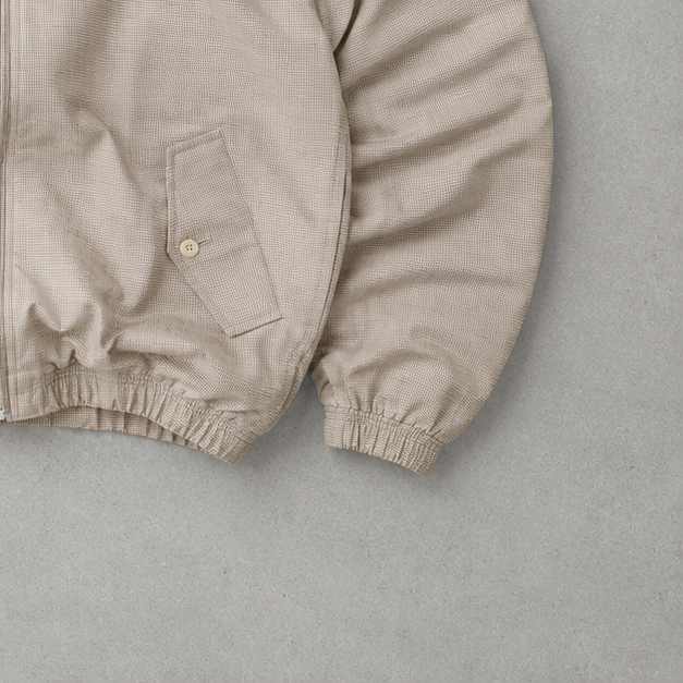 90s Ralph Lauren Harrington Jacket Beige, Khaki Rare (L)