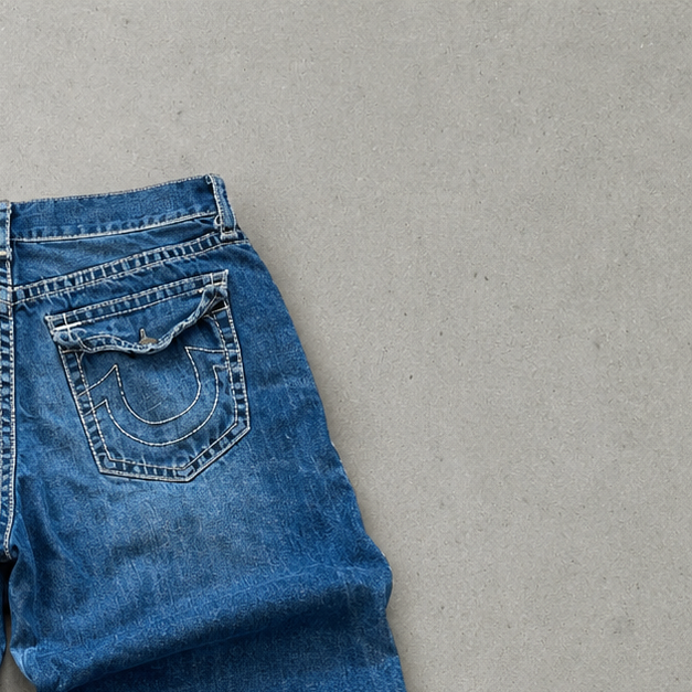 True Religion Jeans Blau Limited (XL)