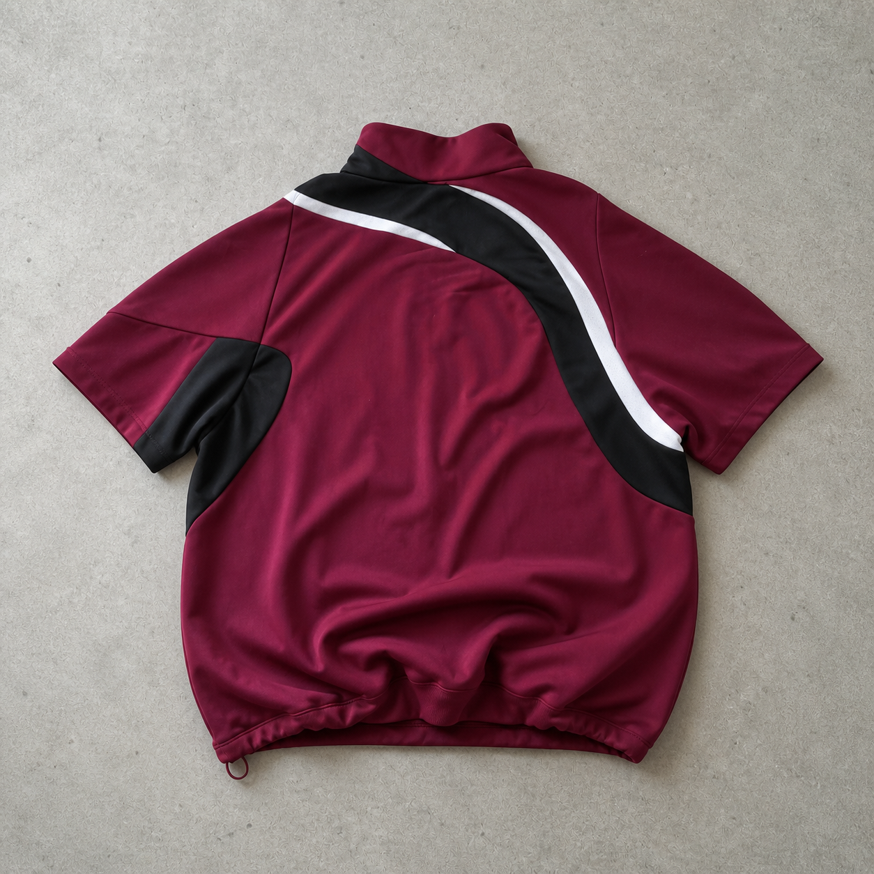 France Football Adidas Vest Burgunderrot, Schwarz Rare (L) Stitched Logo