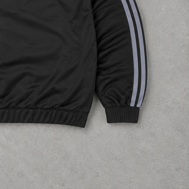 Y2K Adidas Track Jacket Black Limited (M)