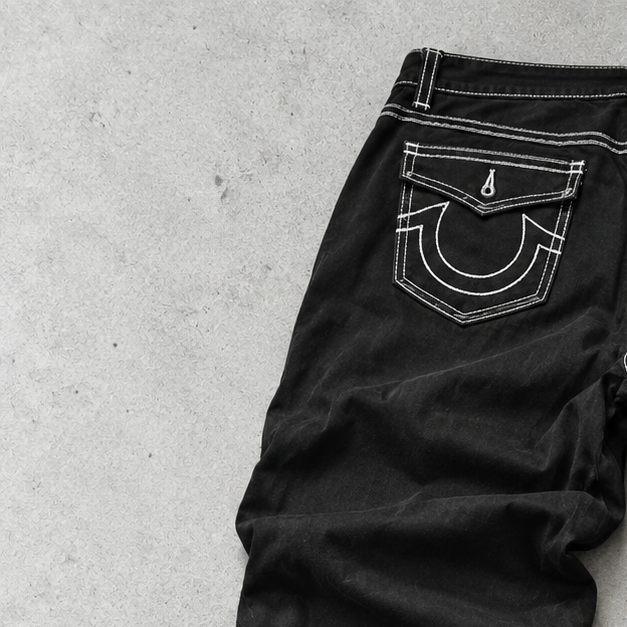 True Religion Jeans Black Rare (XL)