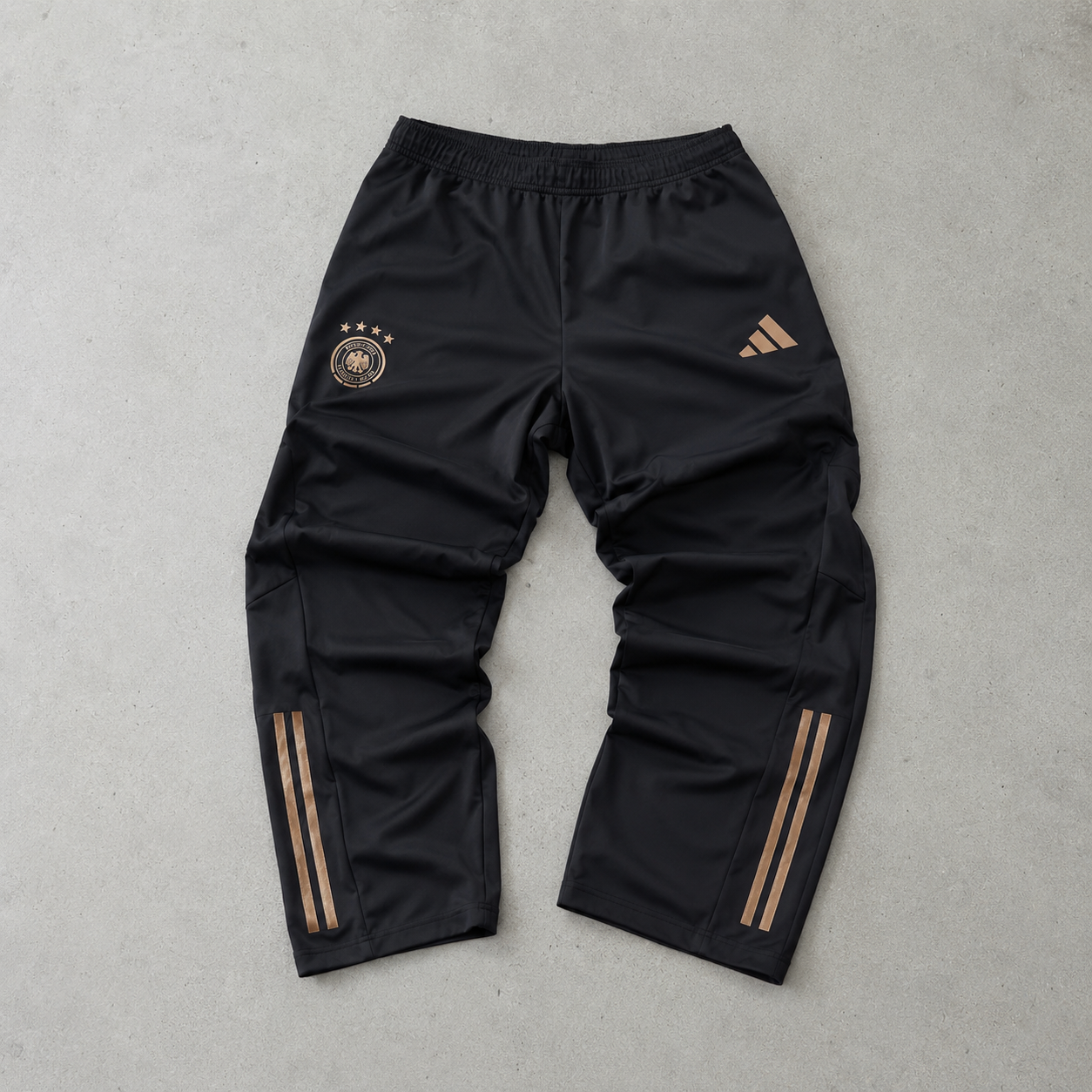 ADIDAS Rain Pants Black / Gold Limited (L)