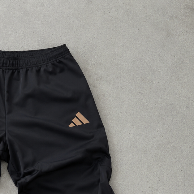 ADIDAS Rain Pants Black / Gold Limited (L)