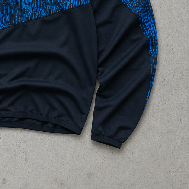 Nike Windbreaker Blue Black Limited (XL)