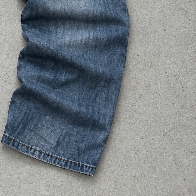Y2K True Religion Straight Fit Jeans Blue Limited Stitched Logo (W31 | DE 46)