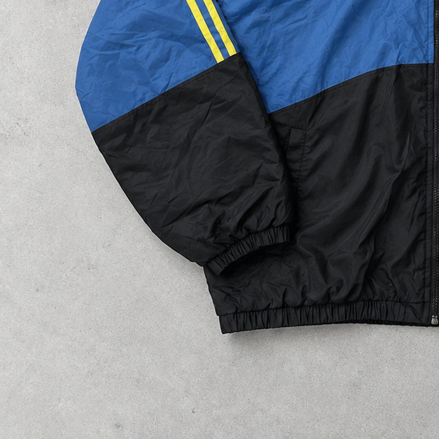 Adidas Windbreaker Blue / Black Rare (M)