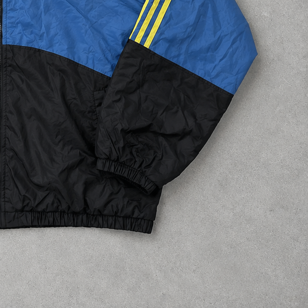 Adidas Windbreaker Blue / Black Rare (M)