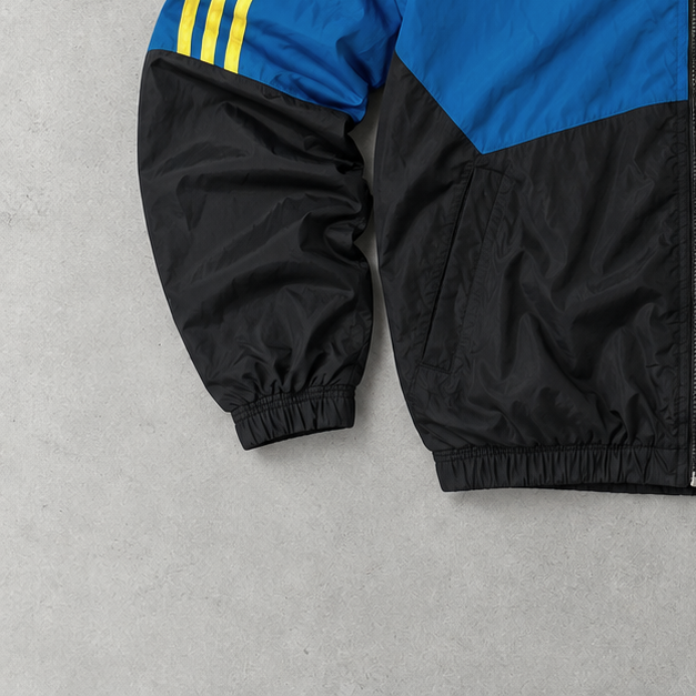 Adidas Windbreaker Blue / Black Rare (M)