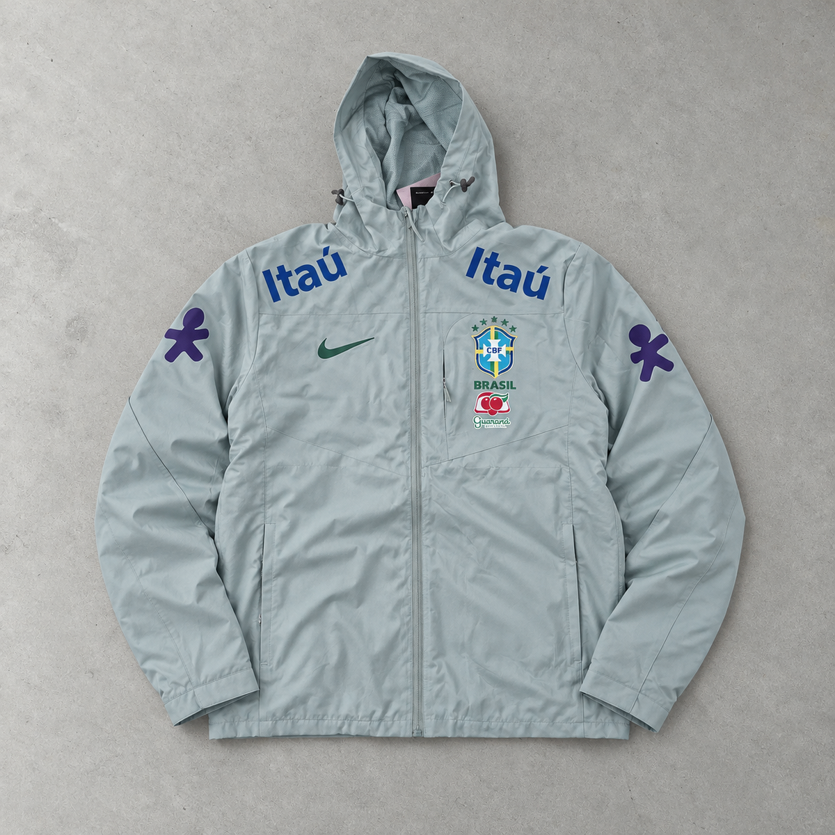 Brasil Nike Windbreaker Grün Rare (L)