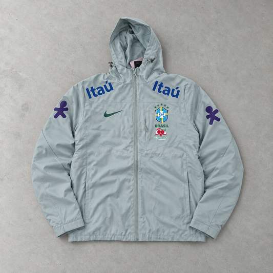 Brasil Nike Windbreaker Grün Rare (L)